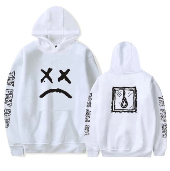 NWT! Lil Peep Crybaby Hellboy GBC Hoodies - Picture 4 of 11